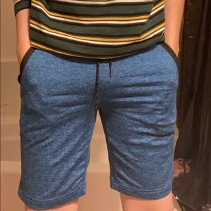 Blue American eagle shorts